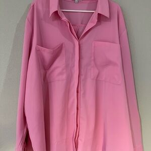 Fashion Nova Pink Blouse